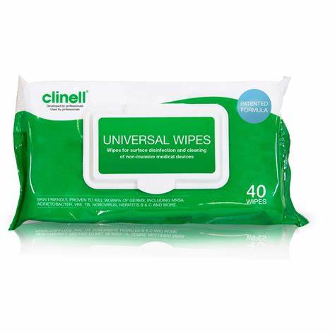 Clinell Universal Wipes - Pack of 200 - Product image at LFA First Response
