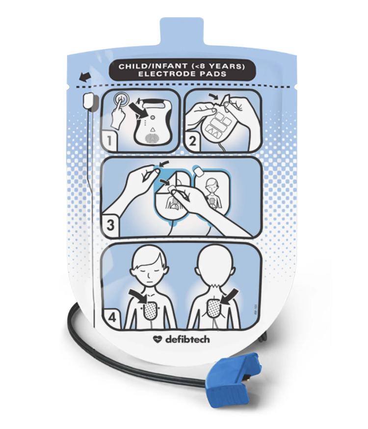 Paediatric PADS (Lifeline AED) - Product showcase image 1 at LFA First Response