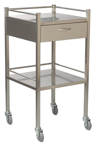 Anaesthesia Dressing Trolly 1 Draw - Product showcase image 1 at LFA First Response