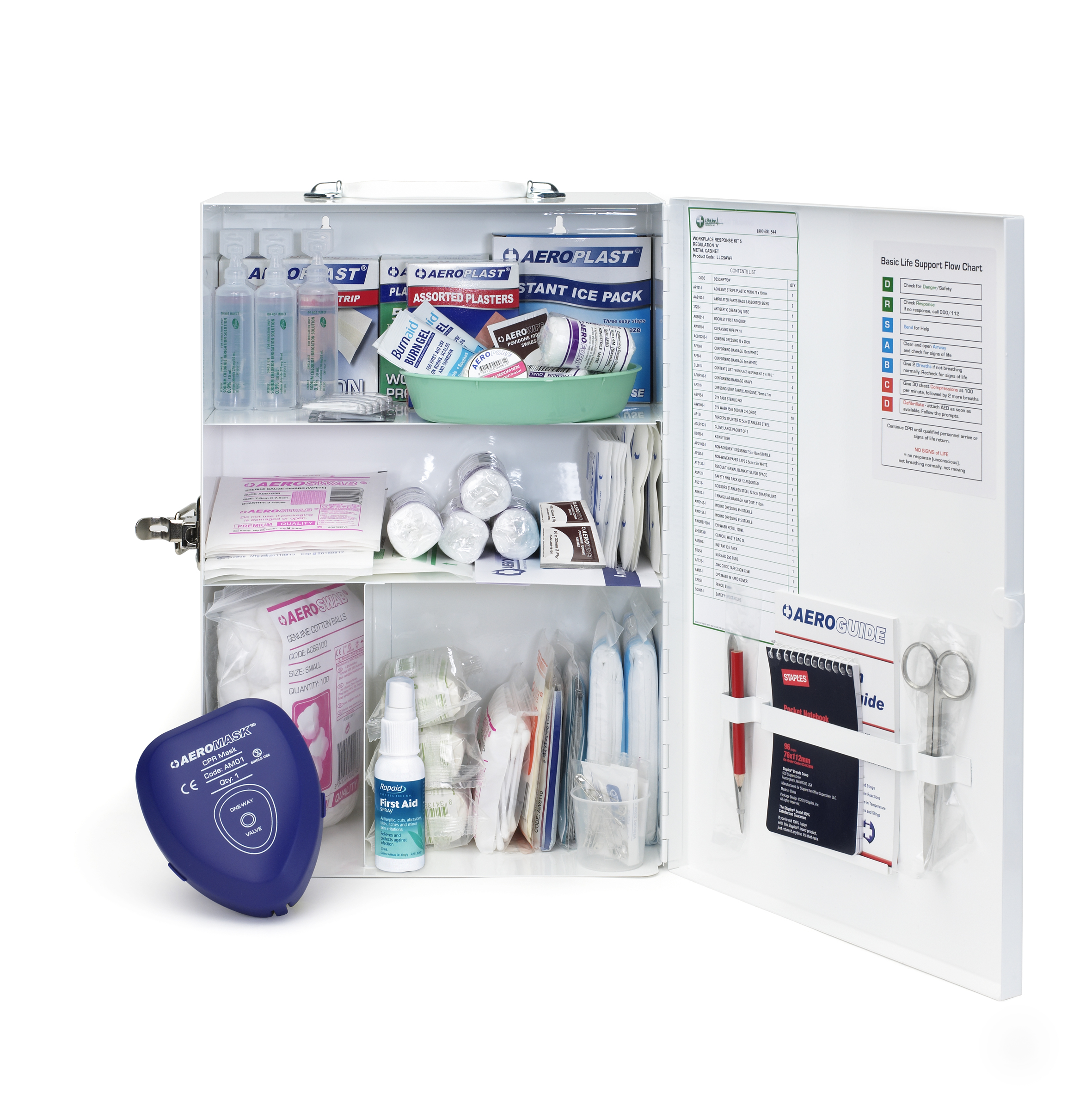 Workplace Kit 4 Metal Cabinet - Product showcase image 2 at LFA First Response