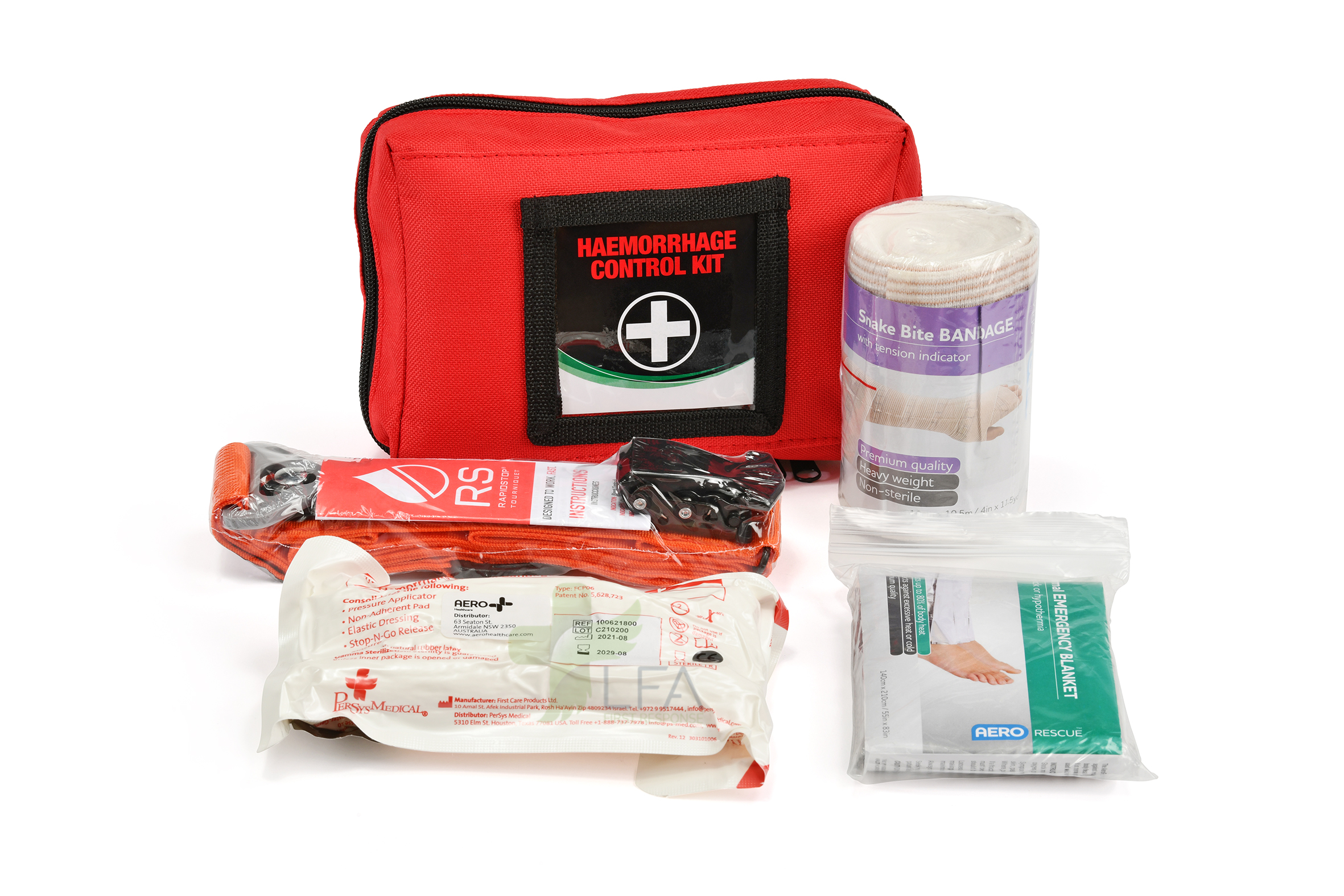 Snake & Severe Bleeds Kit Softpack - Product showcase image 1 at LFA First Response