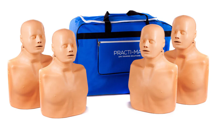 Practi-Man Advance 4-Pack with Carry Bag - Product showcase image 1 at LFA First Response
