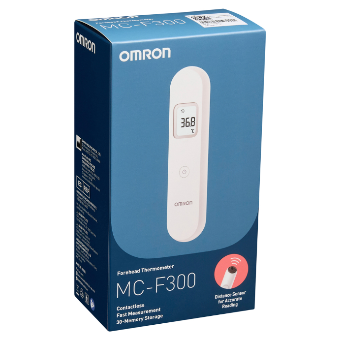 Omron Forehead Thermometer (MC-F300) - Product showcase image 1 at LFA First Response