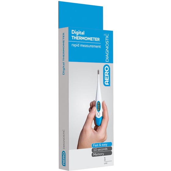 Digital Clinical Thermometer - Product showcase image 1 at LFA First Response