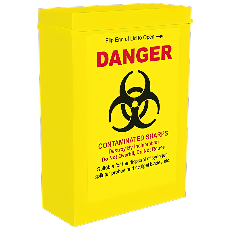 Sharp Container Sml 90mL - Product showcase image 1 at LFA First Response