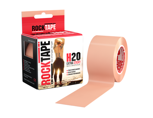 Rock Tape H2O Tape Beige 5cm x 5m - Product showcase image 1 at LFA First Response