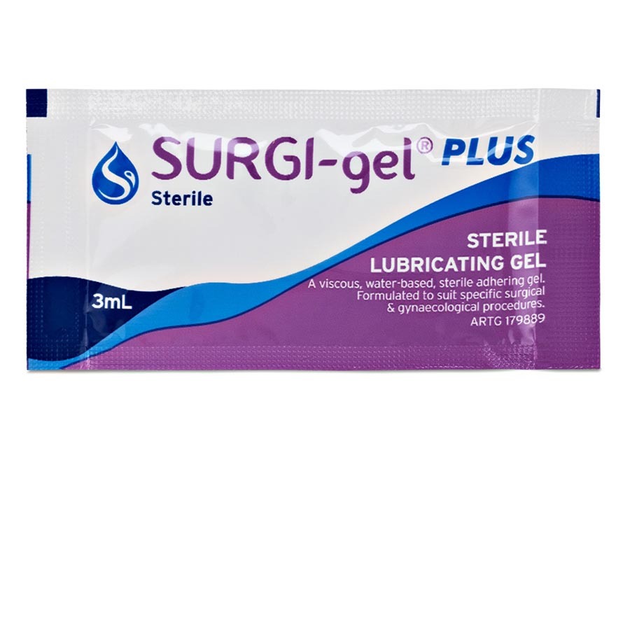 Surgi-Gel Sachets 3ml - Box of 144 - Product showcase image 1 at LFA First Response