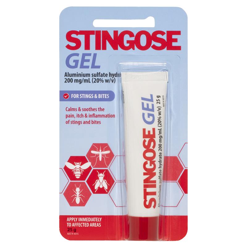 Stingose Gel - 25g Tube - Product showcase image 1 at LFA First Response