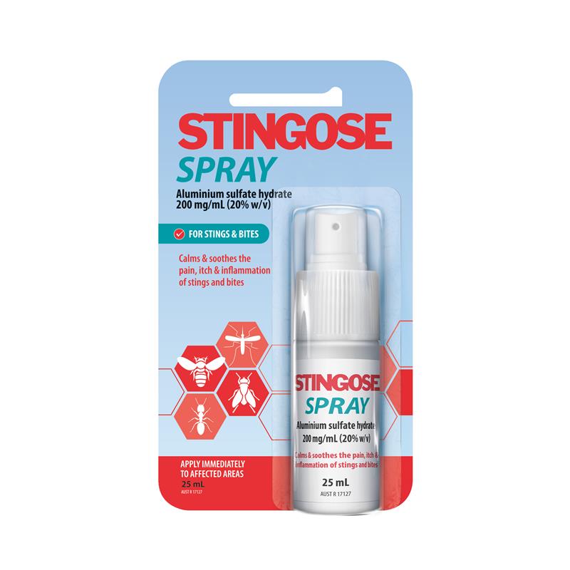 Stingose Spray - 25ml Bottle - Product showcase image 1 at LFA First Response