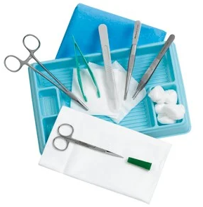 Stainless Steel Sterile Suture Kit - Product showcase image 1 at LFA First Response