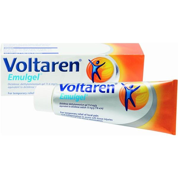 Voltaren Emulgel 50g Tube - Product showcase image 1 at LFA First Response
