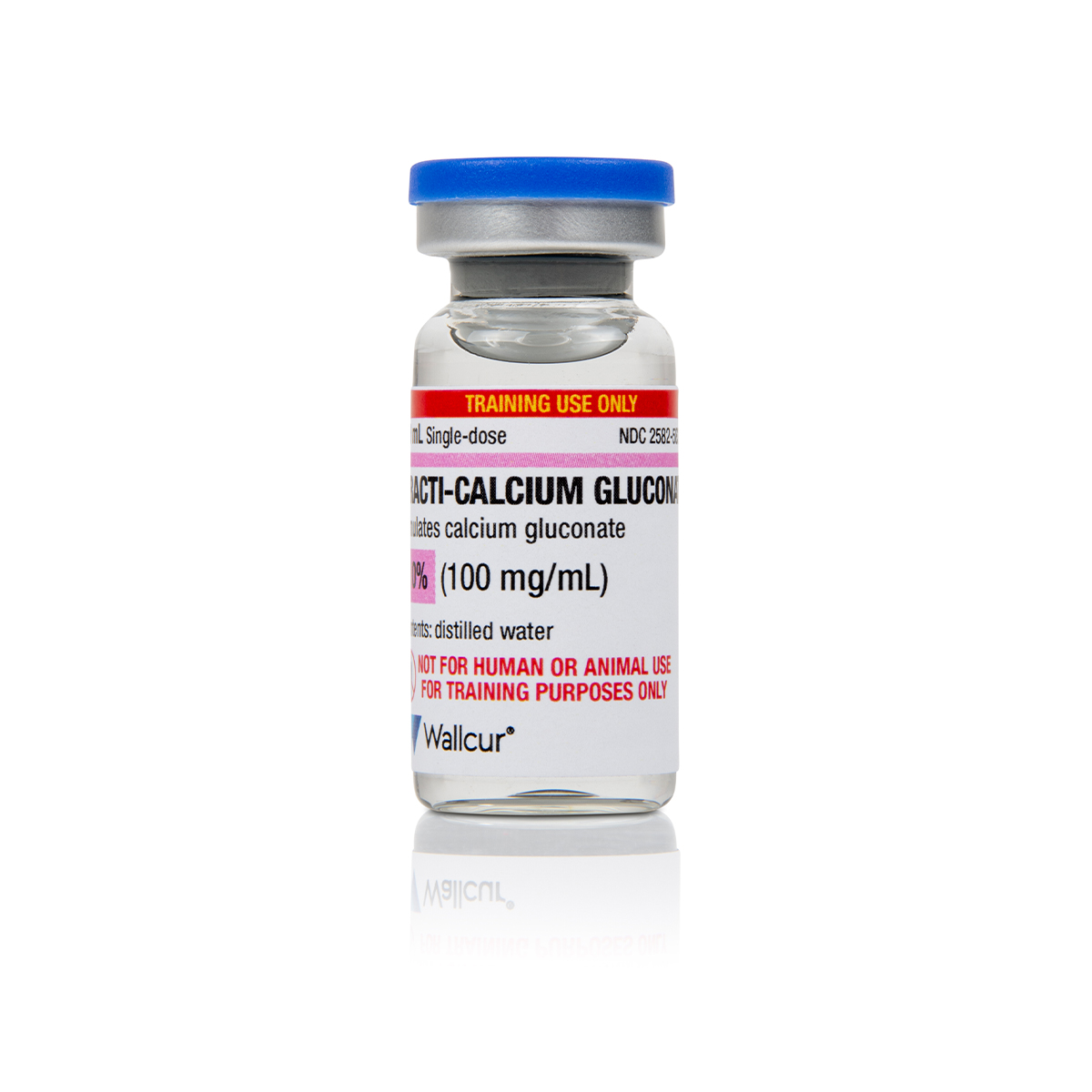 Placebo - Calcium Gluconate10 ml Vial - Box of 30 - Product showcase image 1 at LFA First Response