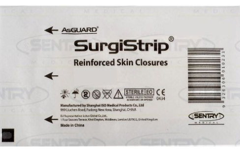Wound Closure Strips 3 x 75mm - Card of 5 - Product showcase image 1 at LFA First Response