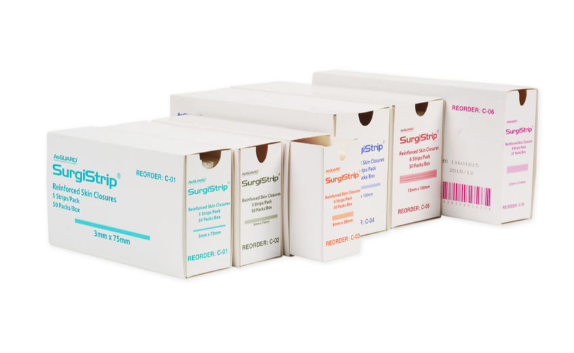 Wound Closures 6mm x 75mm (3's) - Box of 50 - Product showcase image 1 at LFA First Response