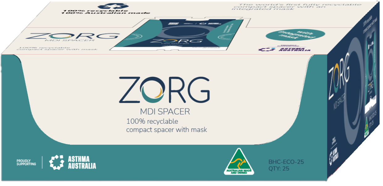 Zorg Disposable Cardboard Spacer - Box of 25 - Product showcase image 1 at LFA First Response
